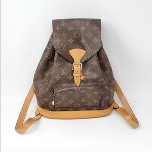100% Auth Louis Vuitton Montsouris MM BackPack
